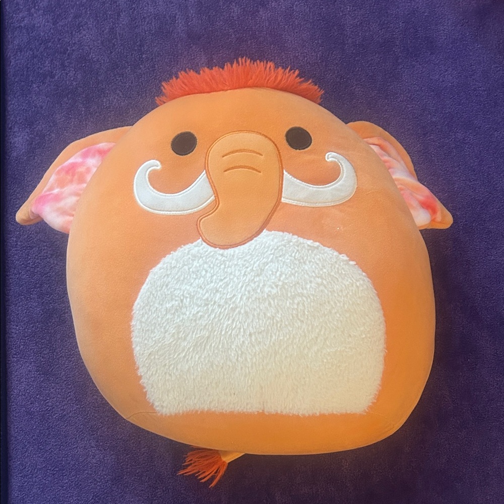 Orange Mammoth Squishmallow